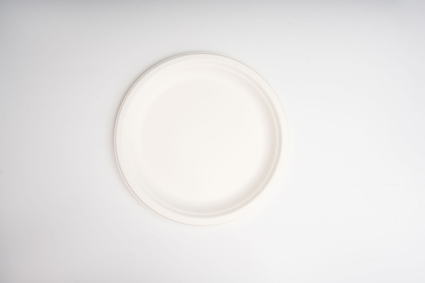 Sugarcane Round Plate | 9" | 500 count
