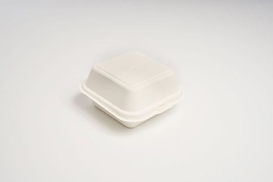 Sugarcane Clamshell | 6x6x3'' | 500 count